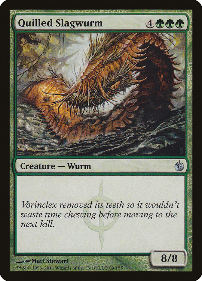 Quilled Slagwurm [Mirrodin Besieged] | Mega City Incorporated