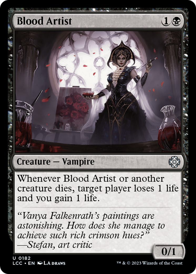 Blood Artist [The Lost Caverns of Ixalan Commander] | Mega City Incorporated