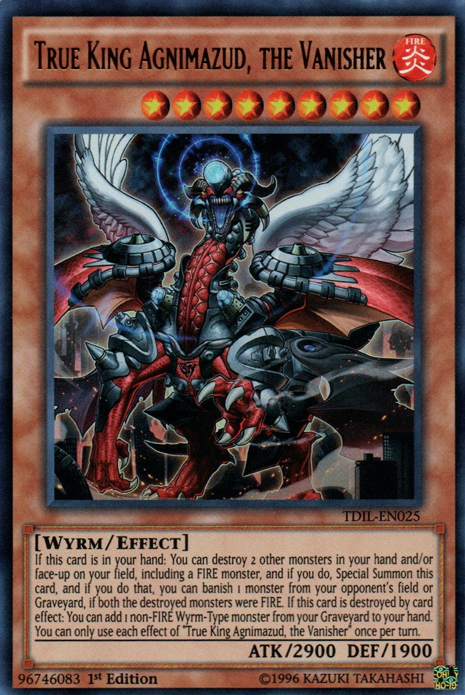 True King Agnimazud, the Vanisher [TDIL-EN025] Ultra Rare | Mega City Incorporated