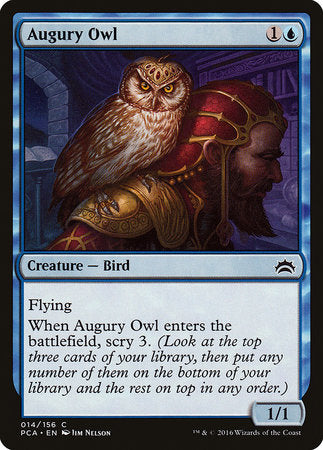 Augury Owl [Planechase Anthology] | Mega City Incorporated