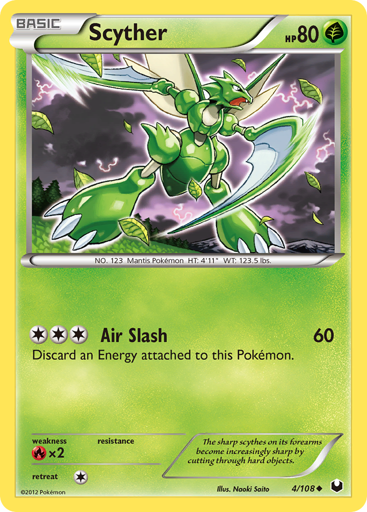 Scyther (4/108) [Black & White: Dark Explorers] | Mega City Incorporated