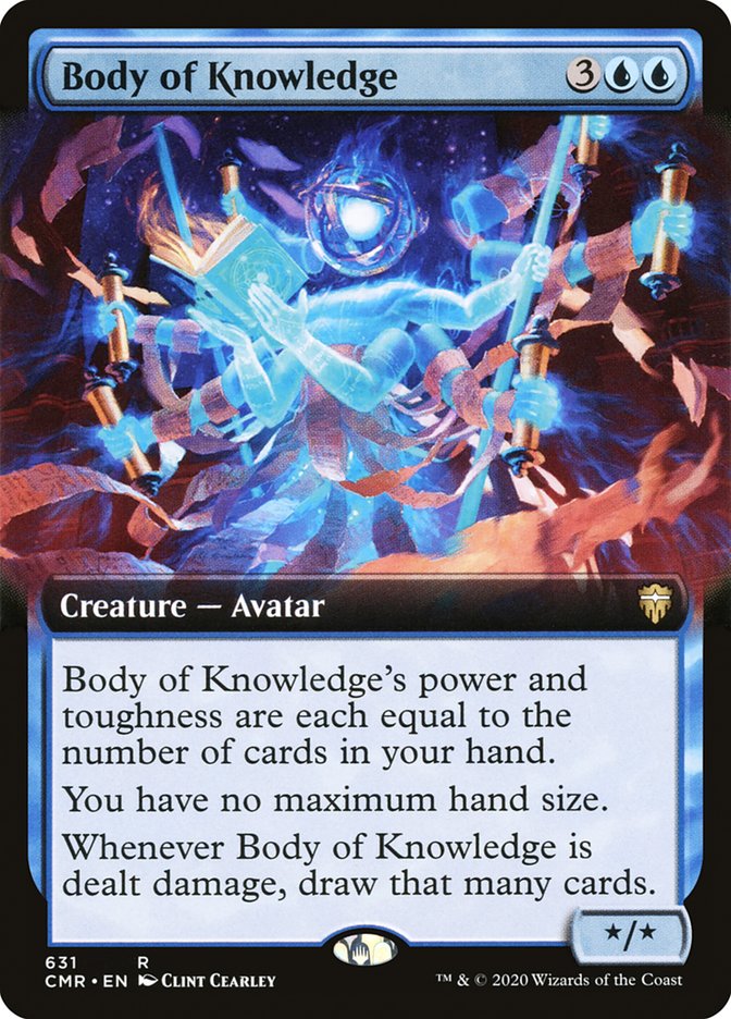 Body of Knowledge (Extended Art) [Commander Legends] | Mega City Incorporated