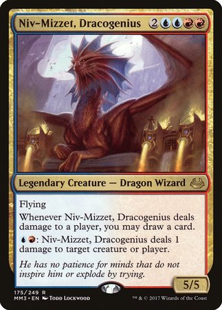 Niv-Mizzet, Dracogenius [Modern Masters 2017] | Mega City Incorporated