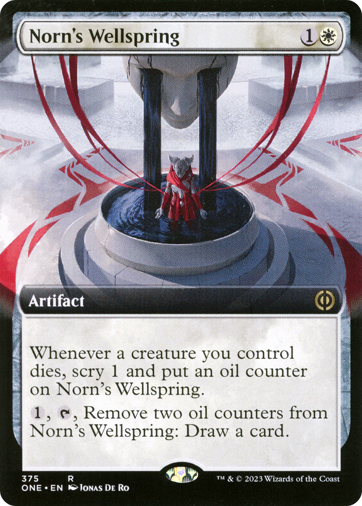 Norn's Wellspring (Extended Art) [Phyrexia: All Will Be One] | Mega City Incorporated