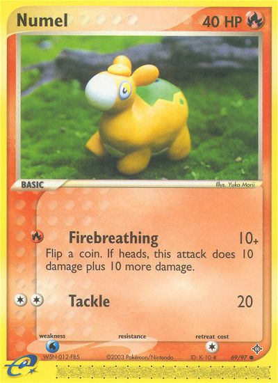 Numel (69/97) [EX: Dragon] | Mega City Incorporated