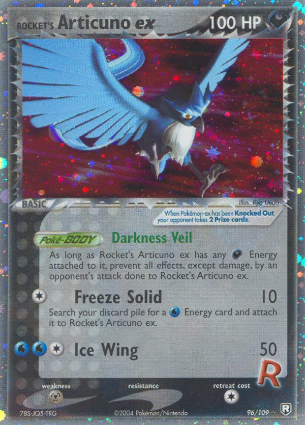 Rocket's Articuno ex (96/109) [EX: Team Rocket Returns] | Mega City Incorporated