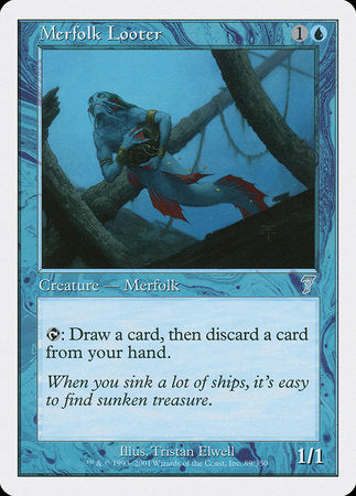 Merfolk Looter [Seventh Edition] | Mega City Incorporated