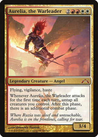 Aurelia, the Warleader [Gatecrash] | Mega City Incorporated