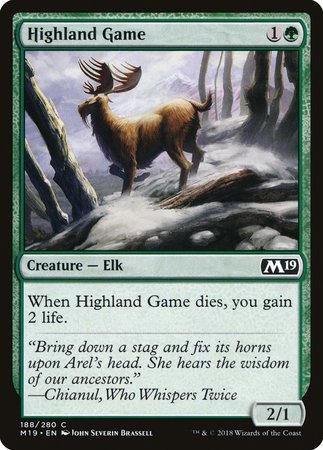 Highland Game [Core Set 2019] | Mega City Incorporated