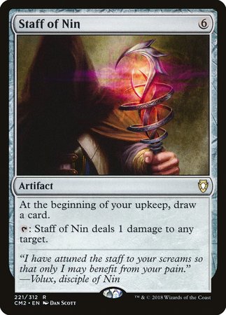Staff of Nin [Commander Anthology Volume II] | Mega City Incorporated