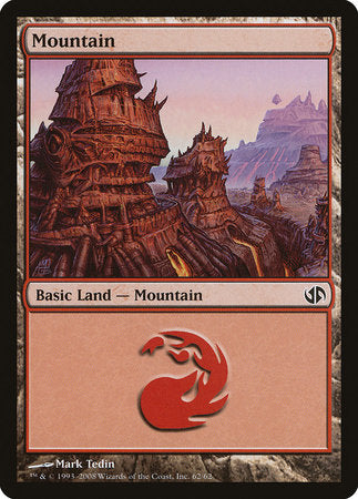 Mountain (62) [Duel Decks: Jace vs. Chandra] | Mega City Incorporated