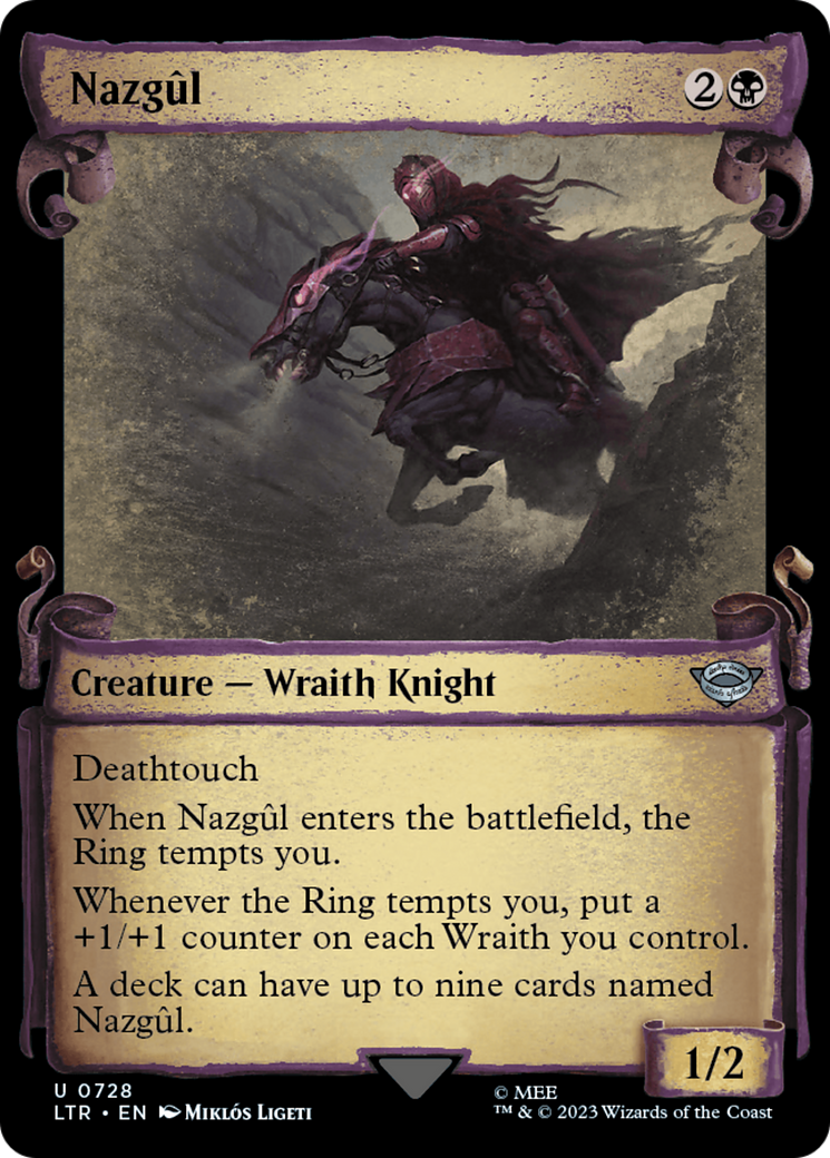 Nazgul (0728) [The Lord of the Rings: Tales of Middle-Earth Showcase Scrolls] | Mega City Incorporated