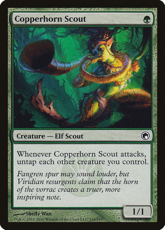 Copperhorn Scout [Scars of Mirrodin] | Mega City Incorporated