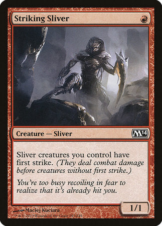 Striking Sliver [Magic 2014] | Mega City Incorporated