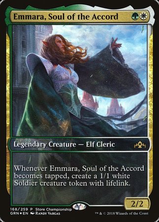 Emmara, Soul of the Accord [Guilds of Ravnica Promos] | Mega City Incorporated