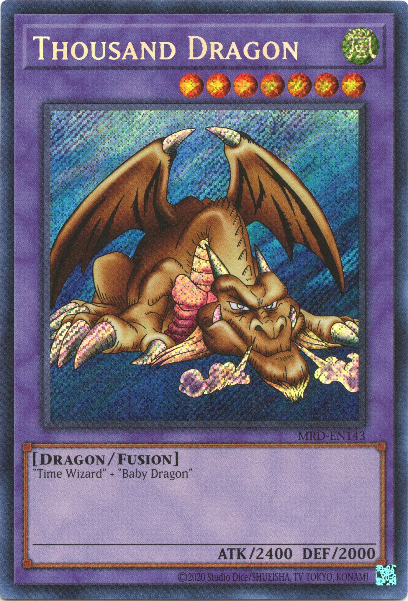 Thousand Dragon (25th Anniversary) [MRD-EN143] Secret Rare | Mega City Incorporated