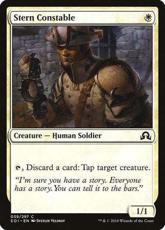 Stern Constable [Shadows over Innistrad] | Mega City Incorporated