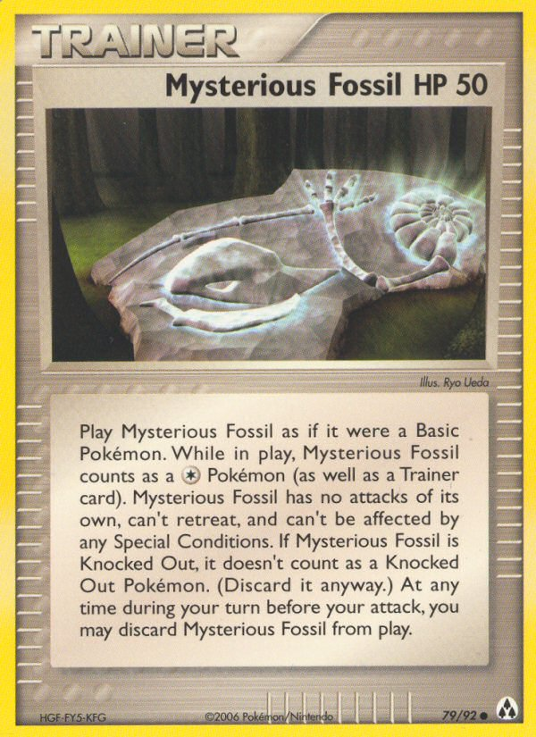 Mysterious Fossil (79/92) [EX: Legend Maker] | Mega City Incorporated