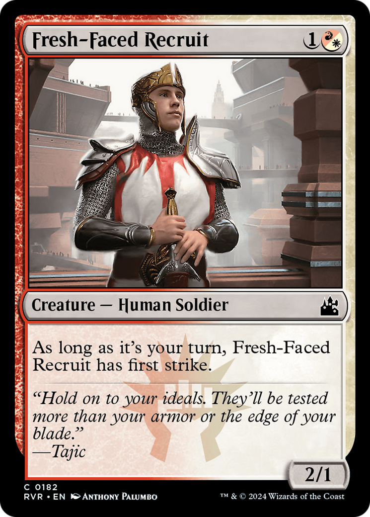 Fresh-Faced Recruit [Ravnica Remastered] | Mega City Incorporated