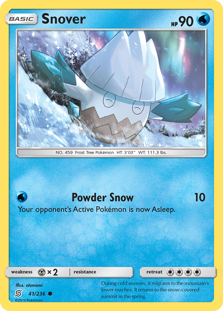 Snover (41/236) [Sun & Moon: Unified Minds] | Mega City Incorporated