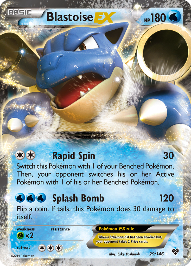 Blastoise EX (29/146) [XY: Base Set] | Mega City Incorporated