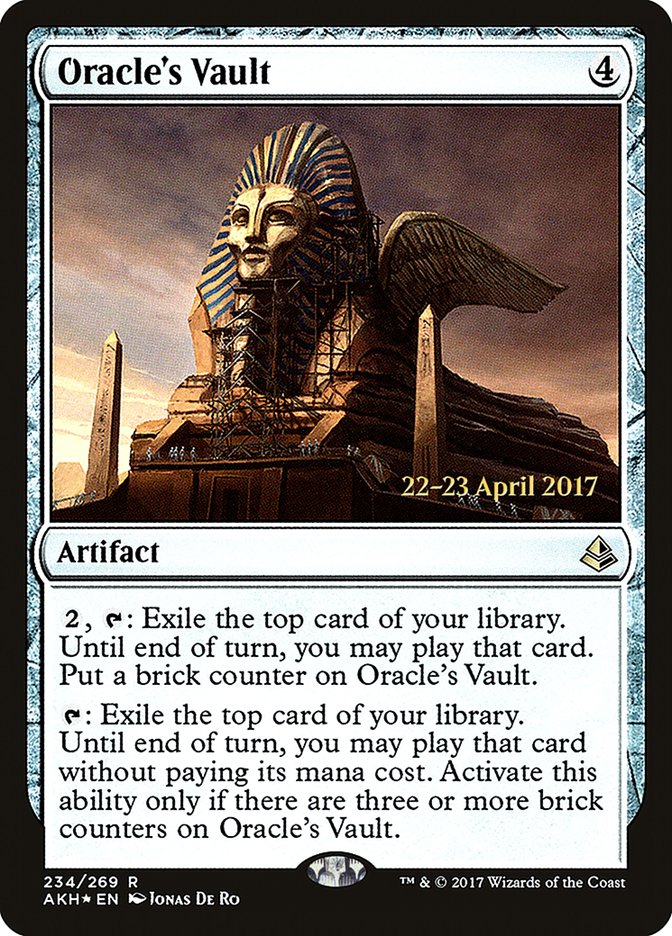 Oracle's Vault  [Amonkhet Prerelease Promos] | Mega City Incorporated