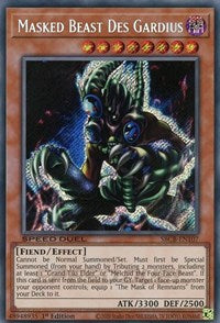 Masked Beast Des Gardius (Secret) [SBCB-EN107] Secret Rare | Mega City Incorporated