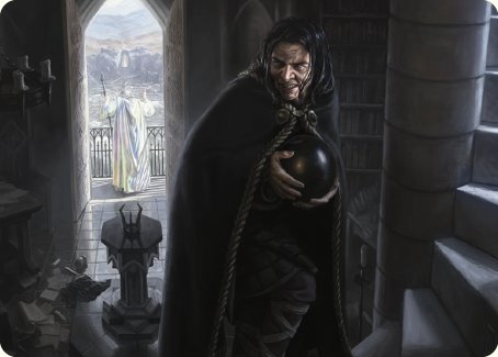 Grima, Saruman's Footman Art Card [The Lord of the Rings: Tales of Middle-earth Art Series] | Mega City Incorporated