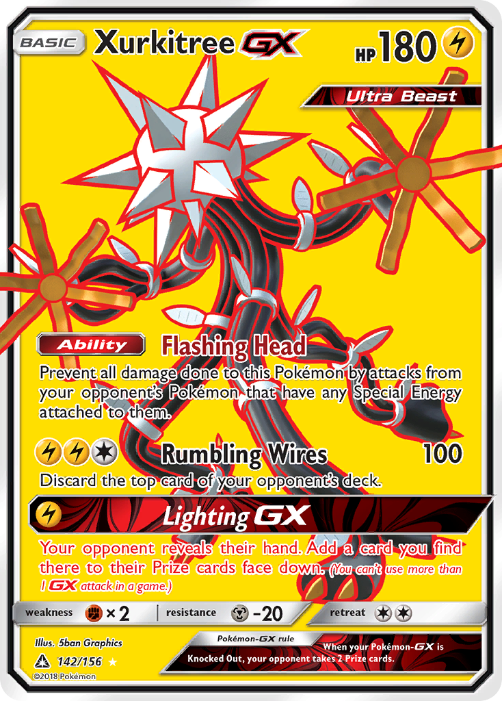 Xurkitree GX (142/156) [Sun & Moon: Ultra Prism] | Mega City Incorporated