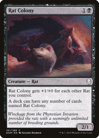 Rat Colony [Dominaria] | Mega City Incorporated