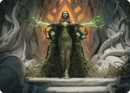 Titania, Voice of Gaea Art Card [The Brothers' War Art Series] | Mega City Incorporated