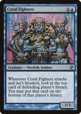 Coral Fighters [Duel Decks: Venser vs. Koth] | Mega City Incorporated