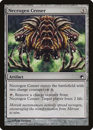 Necrogen Censer [Scars of Mirrodin] | Mega City Incorporated