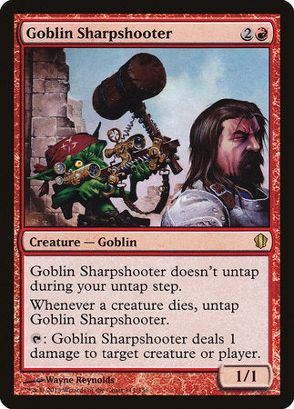 Goblin Sharpshooter [Commander 2013] | Mega City Incorporated