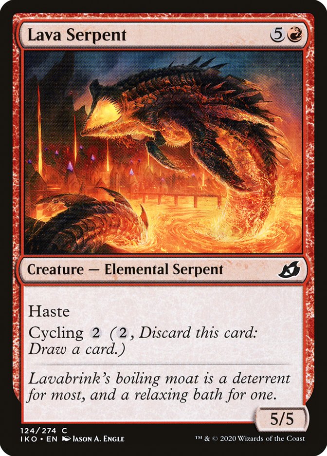 Lava Serpent [Ikoria: Lair of Behemoths] | Mega City Incorporated