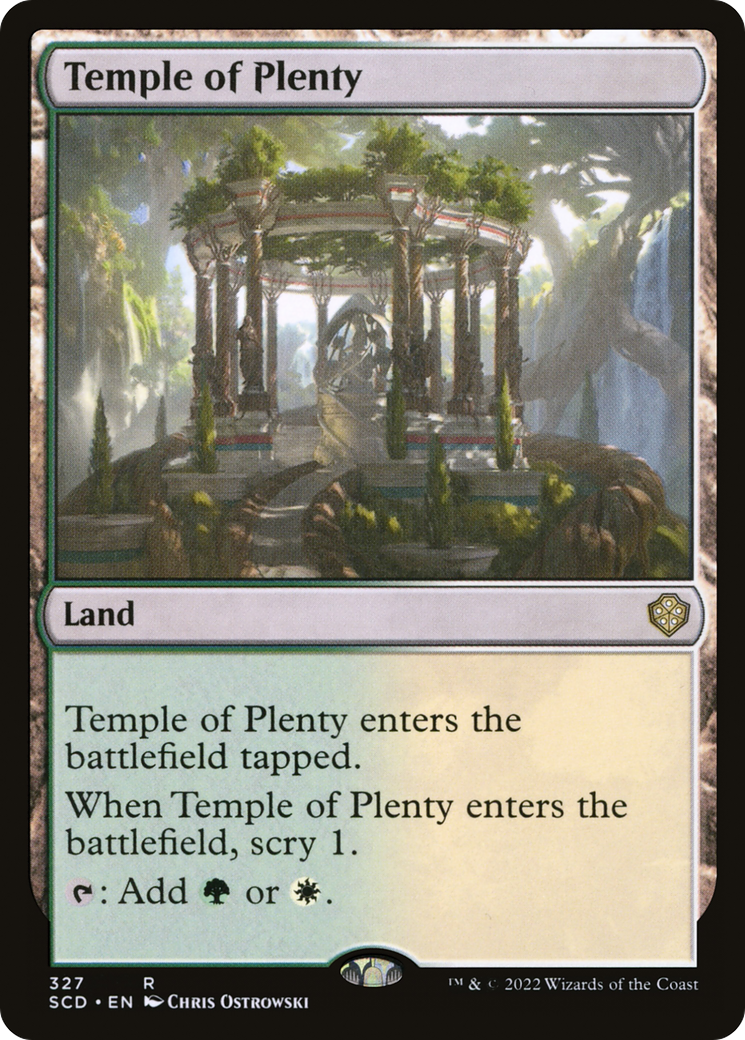 Temple of Plenty [Starter Commander Decks] | Mega City Incorporated