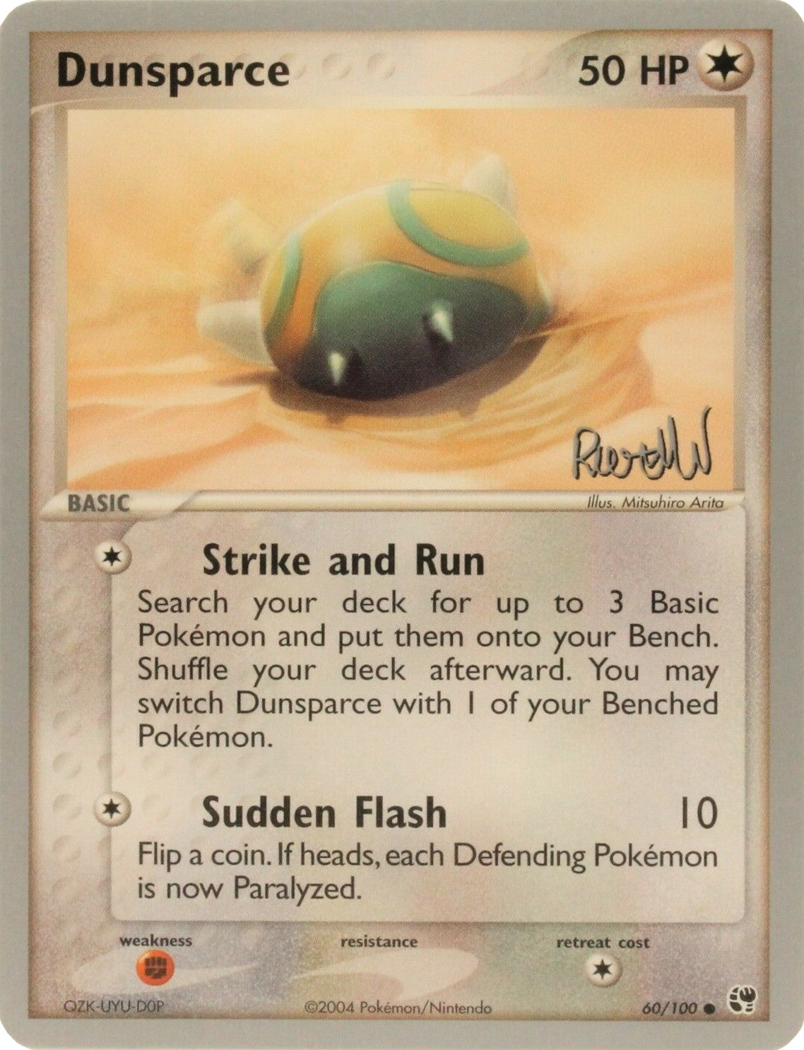 Dunsparce (60/100) (Rocky Beach - Reed Weichler) [World Championships 2004] | Mega City Incorporated