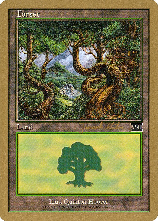 Forest (jk347) (Janosch Kuhn) [World Championship Decks 2000] | Mega City Incorporated