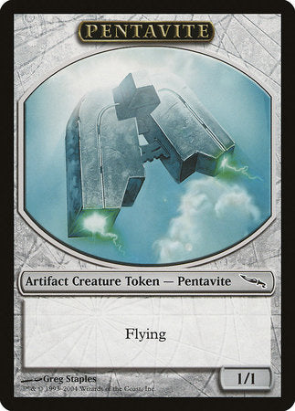 Pentavite Token (Mirrodin) [Magic Player Rewards 2004] | Mega City Incorporated