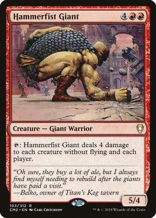 Hammerfist Giant [Commander Anthology Volume II] | Mega City Incorporated