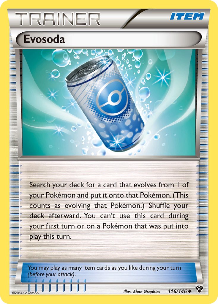 Evosoda (116/146) [XY: Base Set] | Mega City Incorporated