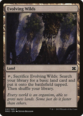 Evolving Wilds [Modern Masters 2015] | Mega City Incorporated