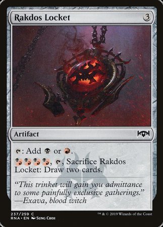 Rakdos Locket [Ravnica Allegiance] | Mega City Incorporated