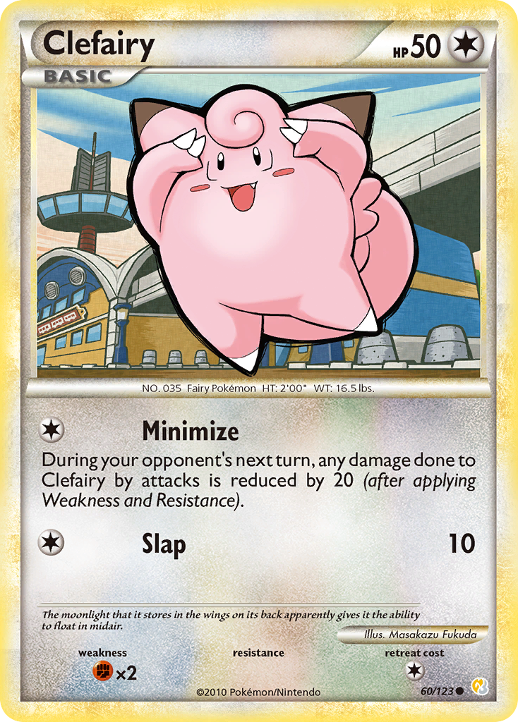 Clefairy (60/123) [HeartGold & SoulSilver: Base Set] | Mega City Incorporated