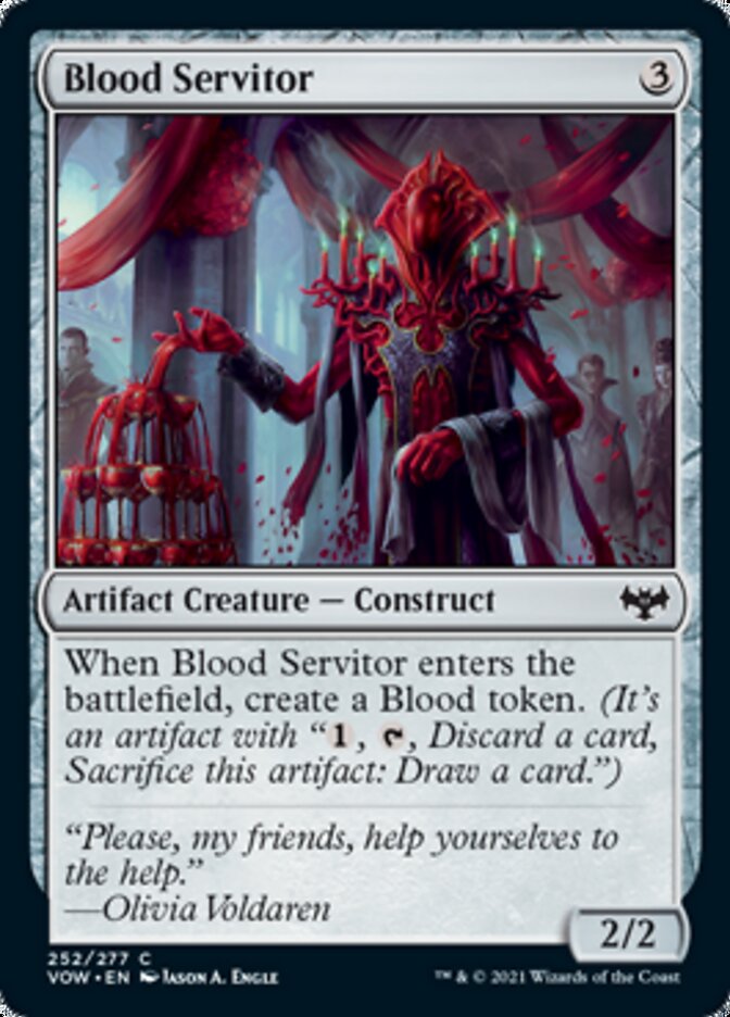 Blood Servitor [Innistrad: Crimson Vow] | Mega City Incorporated