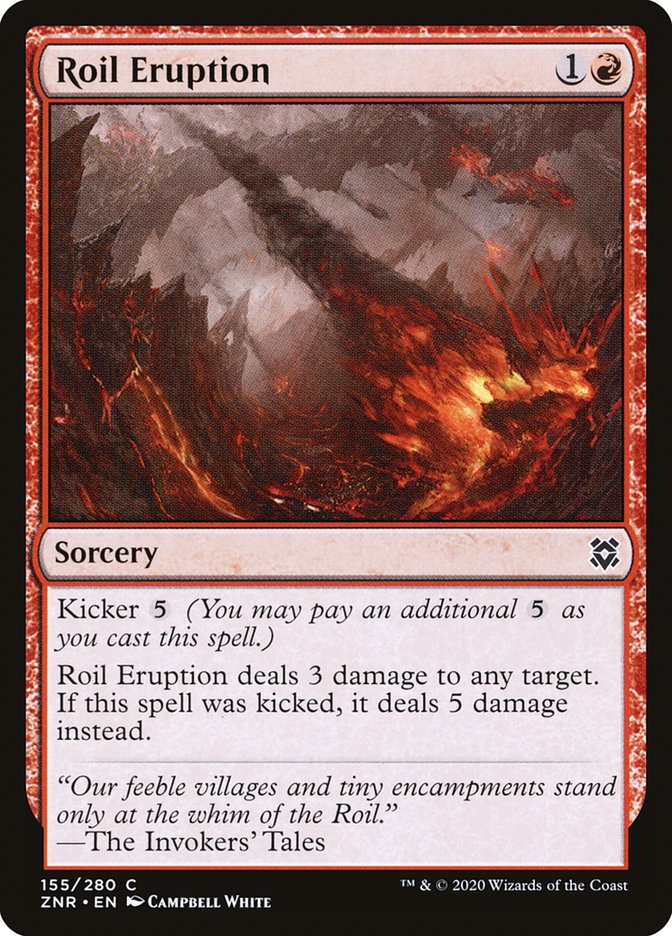 Roil Eruption [Zendikar Rising] | Mega City Incorporated