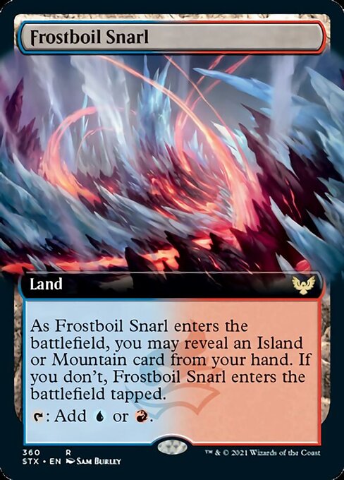 Frostboil Snarl (Extended) [Strixhaven: School of Mages] | Mega City Incorporated