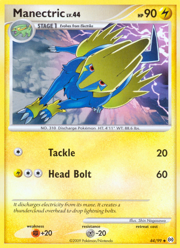 Manectric (44/99) [Platinum: Arceus] | Mega City Incorporated