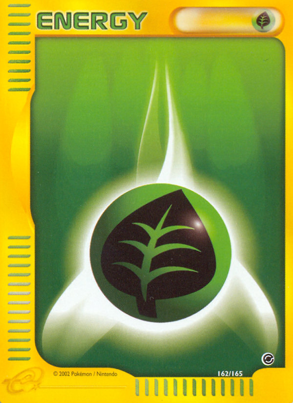 Grass Energy (162/165) [Expedition: Base Set] | Mega City Incorporated