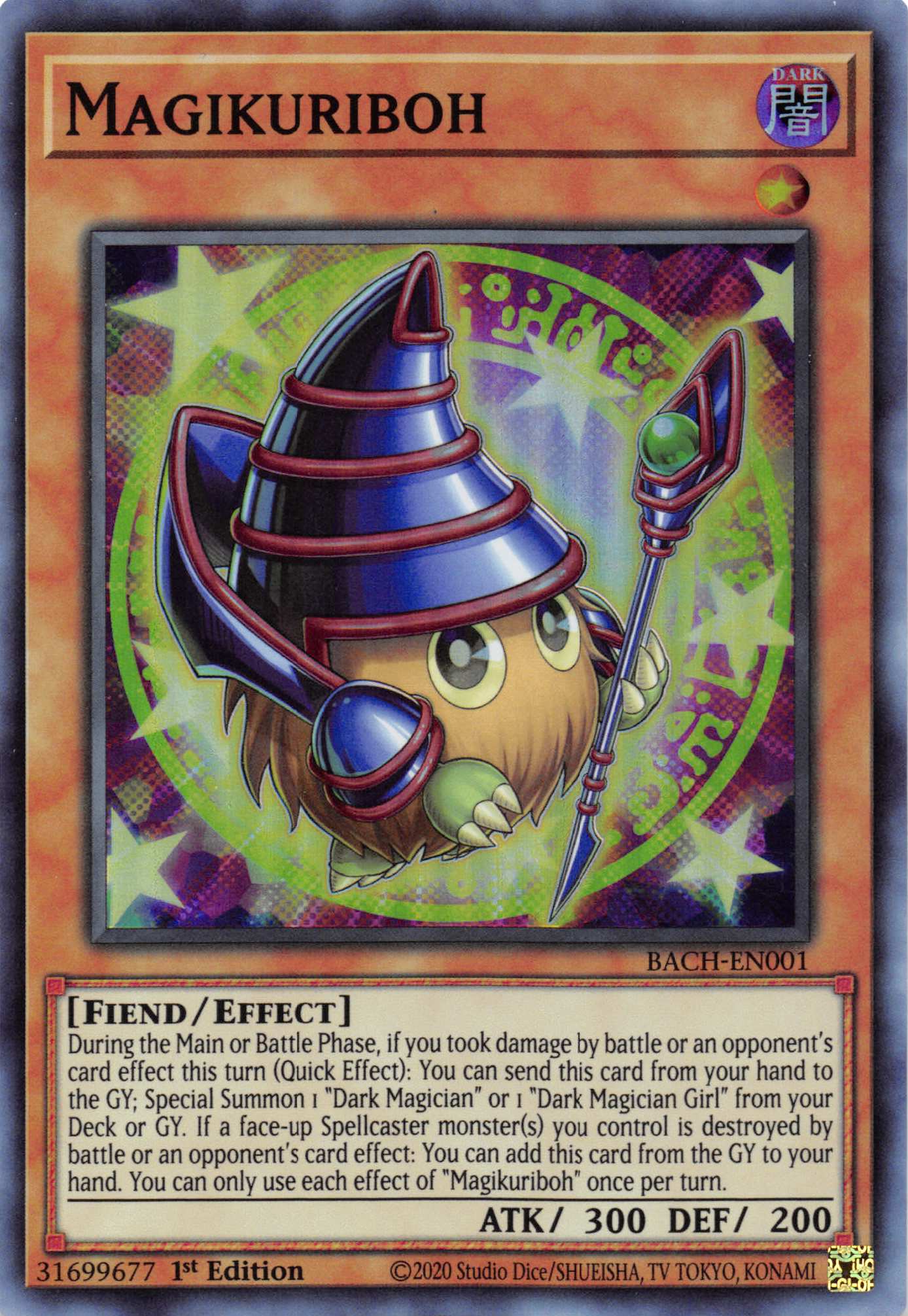 Magikuriboh [BACH-EN001] Super Rare | Mega City Incorporated